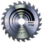 Bosch Professional Accessories Daire Testere Bıçağı, Gri, 184 x 30 x 2, 6 mm, 24, 1 Adet