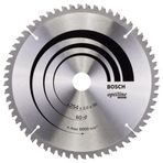 Bosch Professional Accessories Daire Testere Bıçağı, Gri, 254x30x2.0 mm, 60, 1 Adet