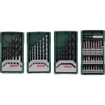 Bosch Professional Accessories X-Line Mini 3+1 Set Ahşap Taş Metal Matkap Ucu 2607017071 - Renkli