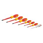 Bosch Professional Bosch Profesyonel VDE Torx Tornavida Seti 7 Parça (1x Kontrol Kalemi; 6x Torx Tornavida)