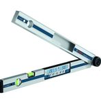 Bosch Professional Dijital açı ölçer ve eğim ölçer GAM 270 MFL (lazer hassasiyeti, gönye açısı hesaplama, kol uzunluğu: 0 - 270 derece, uzunluk: 60 cm)