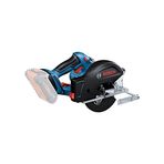 Bosch Professional GKM 18V-50 Akülü Daire Testere (18 Volt, SOLO, Testere bıçak çapı: 136 mm, 4.250 dev/dak, Karton kutuda)