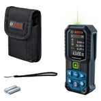 Bosch Professional GLM 50-23 G Lazerli Uzaklık Ölçer (50m Ölçme Alanı, 4 sn. Ölçme Süresi, 2 x AA Pil, IP 65 Toza Karşı Koruma Sistemi, Yeşil Lazer, Taşıma Kayışı, Koruma Çantası) AMAZON ÖZEL ÜRÜN
