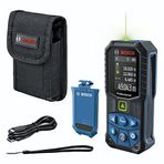 Bosch Professional GLM 50-27 CG Lazerli Uzaklık Ölçer (50m Ölçme Alanı, 4 sn. Ölçme Süresi, 3,7V 1.0Ah Akü, USB-C Kablo, IP 65 Toza Karşı Koruma Sistemi, Yeşil Lazer, Taşıma Kayışı, Koruma Çantası)