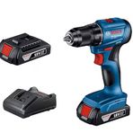 Bosch Professional GSR 185-LI 2 x 2Ah Çift Akülü Delme-Vidalama Makinesi