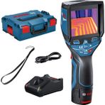 Bosch Professional GTC 400 C Termal Kamera (12 Volt, 1 x 2.0 Ah Akü, Şarj Cihazı, Ölçüm Aralığı: -10 °C ile +400 °C arası; L-Boxx Çanta)