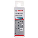 Bosch Professional HSS PointTeQ Spiral 1.2x16x38 mm 10 Adet Matkap Ucu