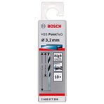 Bosch Professional PointTeQ HSS Metal için 10 Adet 3.2 x 36 x 65 mm Spiral Matkap Ucu
