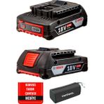 Bosch Profesyonel Gba 18 Volt 2.0 Ah Li-On Akü Bosch 2 Amper Yedek Batarya - Şeffaf