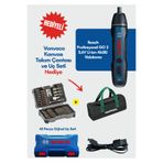 Bosch Profesyonel GO 2 3,6V Li-ion Akülü Tornavida Vidalama Professional Şarjlı Akıllı Matkap