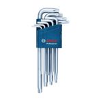 Bosch Profesyonel T10 - T50 Torx Alyan Takımı 9 Parça (10-50 mm) - 1600A01TH4