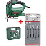 Bosch Pst 650 Compact Dekupaj Testere Makinesı Dekopaj + 5 Adet T119Bo Ahşap Testere Dekupaj Bıçağı