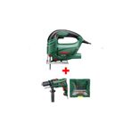 Bosch Pst 650 Dekupaj Testere Makinesi + Bosch 600 Darbeli Matkap Easyimpact + Matkap Ucu Seti