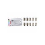 Bosch R5W 12V 5W BA15s Tek Duy Araç Park Stop Plaka İç Aydınlatma Ampulü 10 Adet