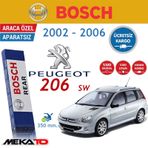Bosch Rear Peugeot 206 Sw 2002-2006 Arka Silecek