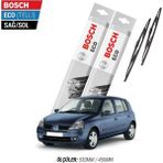 Bosch Renault Clio 2 2003 Model Silecek Takımı Bosch Eco (Telli)