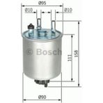 Bosch Renault Kangoo Mazot Filtresi Marka