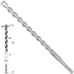 Bosch SDS Plus 1 Taş ve Beton 16x250x310mm Matkap Ucu
