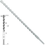 Bosch SDS Plus 1 Taş ve Beton 18x400x460mm Matkap Ucu