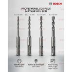 Bosch Sds Plus Beton Matkap Ucu Seti 4'lü (5-5.5-6-8 Mm)