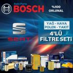 Bosch Seat Ibiza 1.4 Tdi Filtre Bakım Seti 2003-2009 4np Amf-Bnm-Bms-Bnv