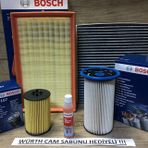Bosch Seat Leon 1.6 TDI 2013 2017 Filtre Bakım Seti
