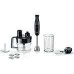 BOSCH Serie 4 1000 W ErgoMaster El Blenderı Çoklu Set 600 ml Kapasite ile Fonksiyonel Kullanım - Siyah