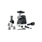 Bosch Serie 4 Gıda Kıyma Makinesi MultiPower Series 4 1900 W Siyah, Siyah MFWS440B