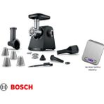 Bosch Serie 4 Sucuk Sosis ve Içli Köfte Aparatlı Kıyma Makinesi Multipower 1900 W Siyah