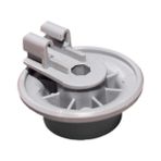 Bosch & Siemens Bulaşık Makinesi Alt Sepet Tekerleği, 10 adet- 00611475