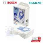 Bosch Siemens Elektrikli Süpürge P Tipi 6 Paket Toz Torbası