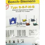 Bosch Siemens TYP: D-E-F-G-H Toz Süpürge Torbası