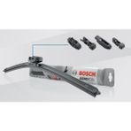 BOSCH SİLECEK SÜPÜRGESİ AEROECO MUZ TİPİ 700MM UNIVERSAL 4 APARATLI AE700