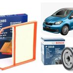 Bosch Skoda Citigo 1.0 Filtre Bakım Seti Hava ve Yağ Filtresi