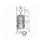Bosch Skoda Fabia 1.4 1999-2001 Benzin Filtresi