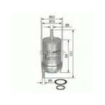 Bosch Skoda Fabia 2.0 Combi 2000-2007 Benzin Filtresi