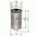 Bosch Skoda Favorit 136 i.e. 1993-1994 Benzin Filtresi