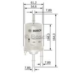 Bosch Skoda Roomster 1.6 2010-2015 Benzin Filtresi