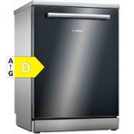 Bosch SMS4HMB62T Siyah 6 Programlı Bulaşık Makinesi