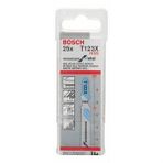 Bosch T 123 XF Kademeli Artan Dişli Metal İçin 25'li Dekupaj Testeresi Bıçağı