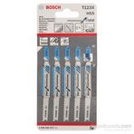 Bosch T123XF 5'li Paket Dekupaj Testeresi Bıçağı