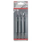 Bosch T344D 3'lü Paket Dekupaj Testeresi Bıçağı