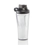 Bosch ToGo şişe MMZBT01B, Smoothie-ToGo şişe 0,6 l, kırılmaz, sağlam, kapaklı içecek şişesi, tatsız, OptiMUM mutfak robotu, VitaPower serisi 4 ve VitaPower serisi 2 için uygundur