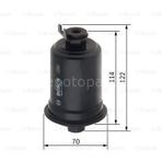 Bosch Toyota Corolla 1.8i 16V 1992-1997 Benzin Filtresi