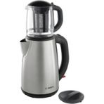 Bosch TTA5603 Gri Çay Makinesi 0,5 L Cam Demlik ve Bakır Gövde ile Hızlı Demleme