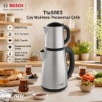 Bosch TTA5883 Çay Makinesi Paslanmaz Çelik - Gri - Siyah