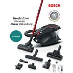 Bosch Turbo Başlıklı Serie 8 Toz Torbasız Süpürge Pro Power 10 Yıl Motor Garantisi + Mini Hav-yün temizleyici - Siyah