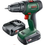 Bosch Universaldrill 18 18v 1.5 Ah Lion Çift Akülü Darbesiz Vidalama