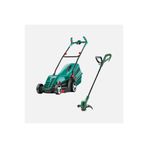 Bosch UNIVERSALROTAK 34-405 -EASYGRASS Çim Biçme Seti (Çim Biçme Makinası + Kenar Kesme Makinası)