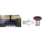 Bosch Unlimited Serie 6 ve 7 Uyumlu Şarjı Süpürge Başlığı LED Aydınlatmalı Başlık ve Filtre - 1 Adet